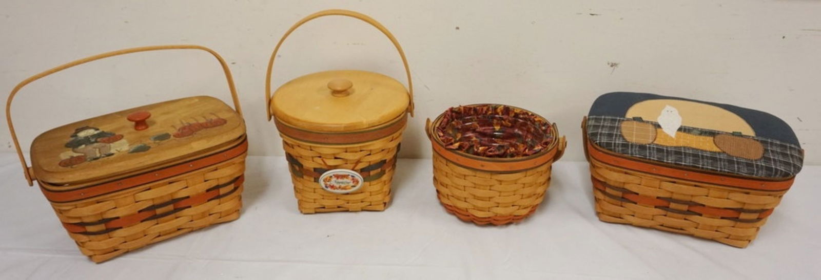 ASSORTED LONGABERGER BASKETS (1 of 8)