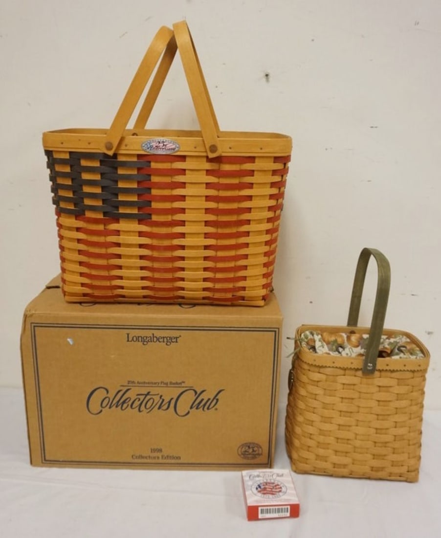 ASSORTED LONGABERGER BASKETS (1 of 4)