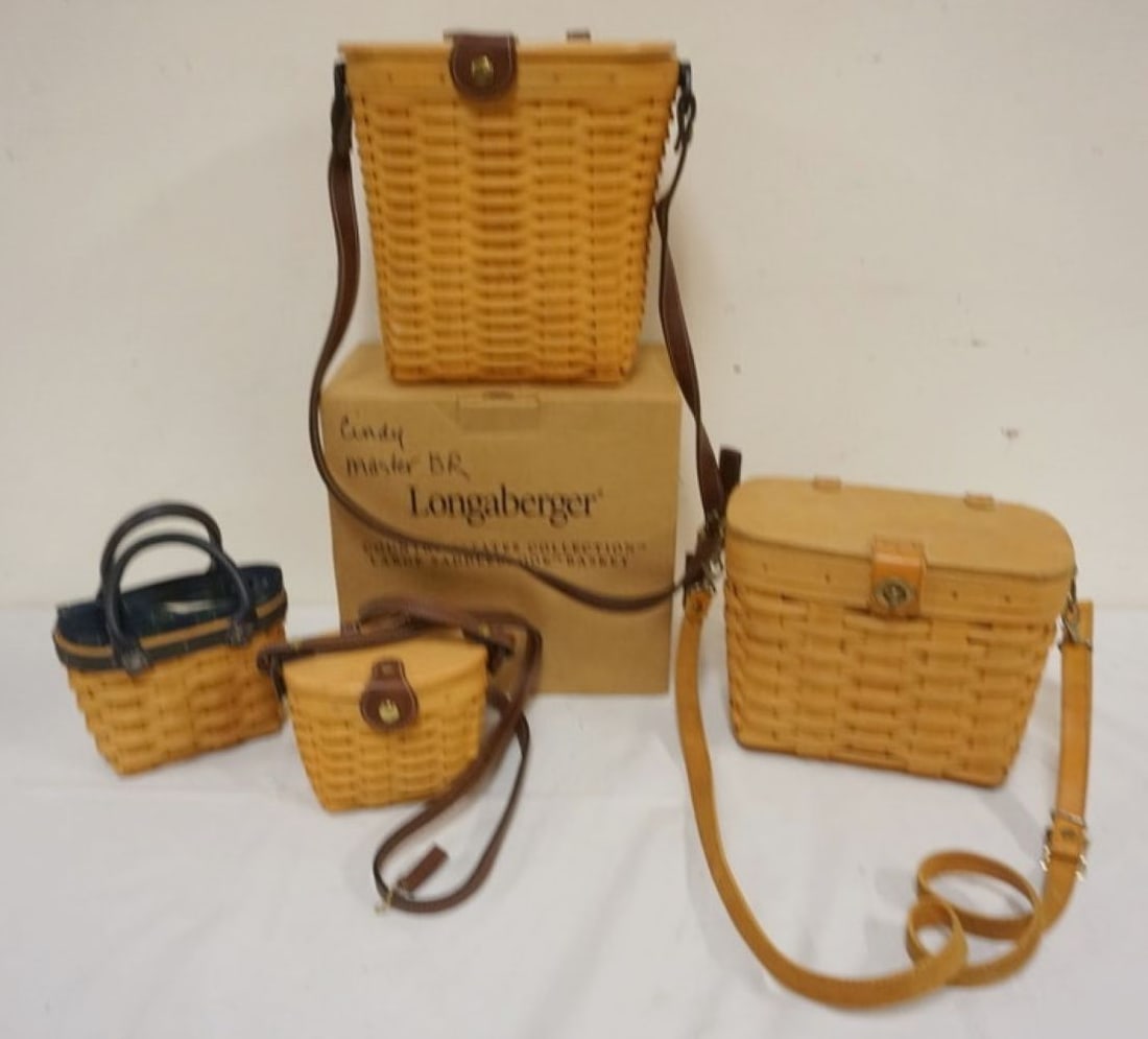 ASSORTED LONGABERGER BASKETS (1 of 4)