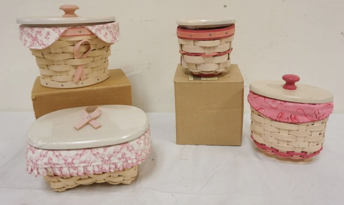 ASSORTED LONGABERGER BASKETS (1 of 4)