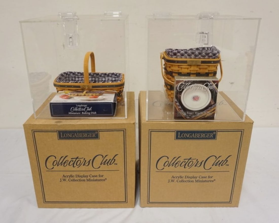 ASSORTED LONGABERGER BASKETS (1 of 3)