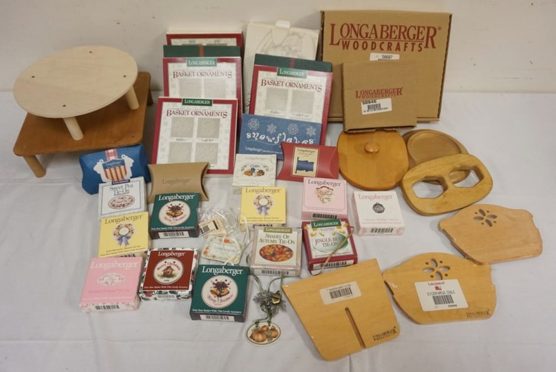 ASSORTED LONGABERGER BASKETS (1 of 3)
