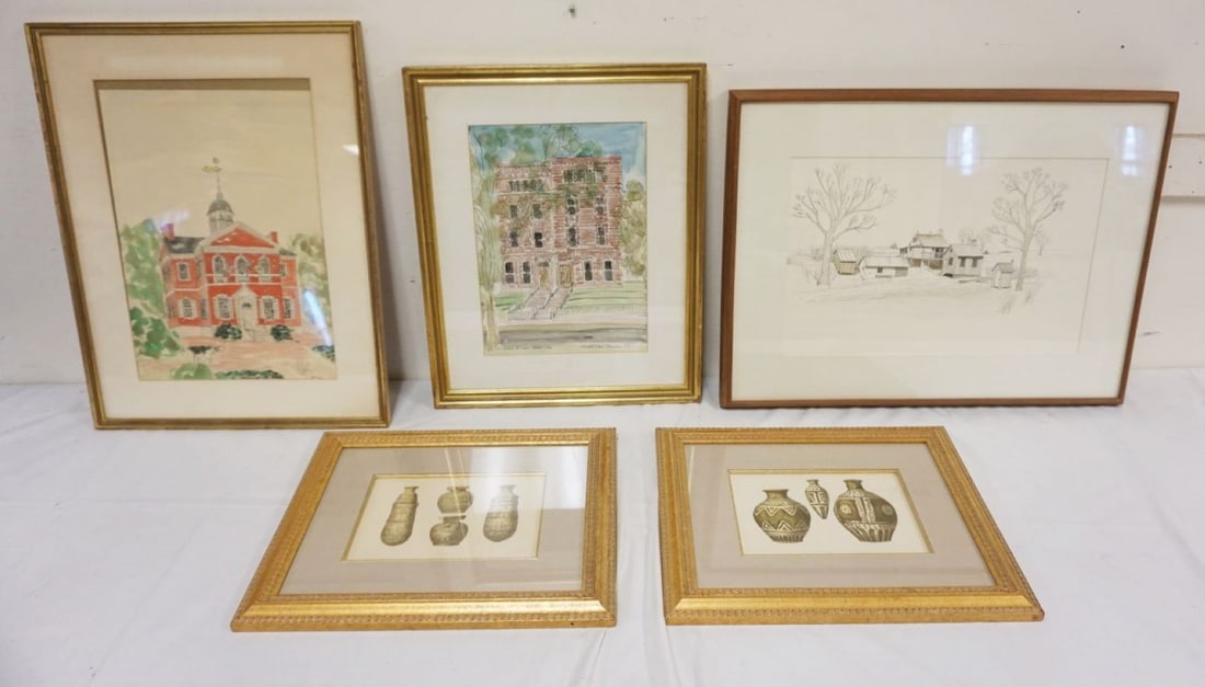 GROUP OF ASSORTED FRAMED ARTWORK (1 of 3)