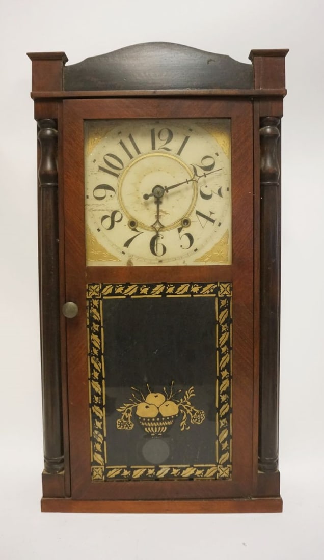 ANTIQUE SHELF CLOCK (1 of 3)