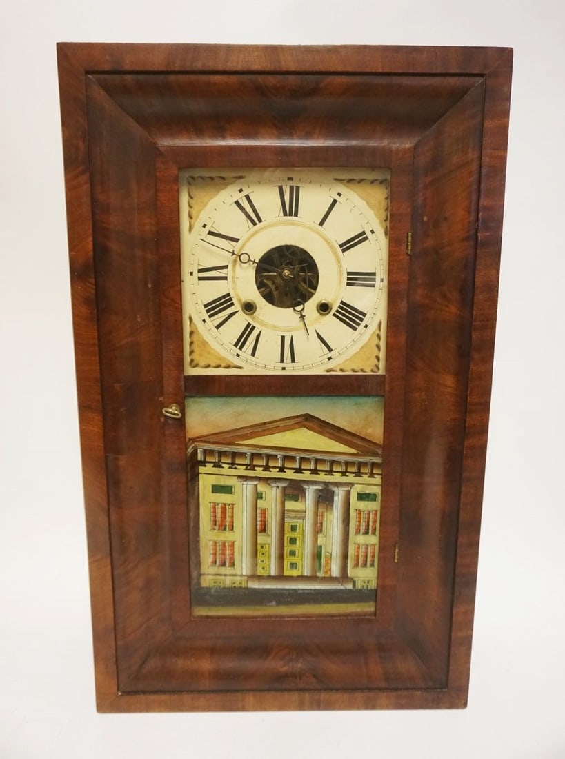 ANTIQUE SHELF CLOCK (1 of 3)