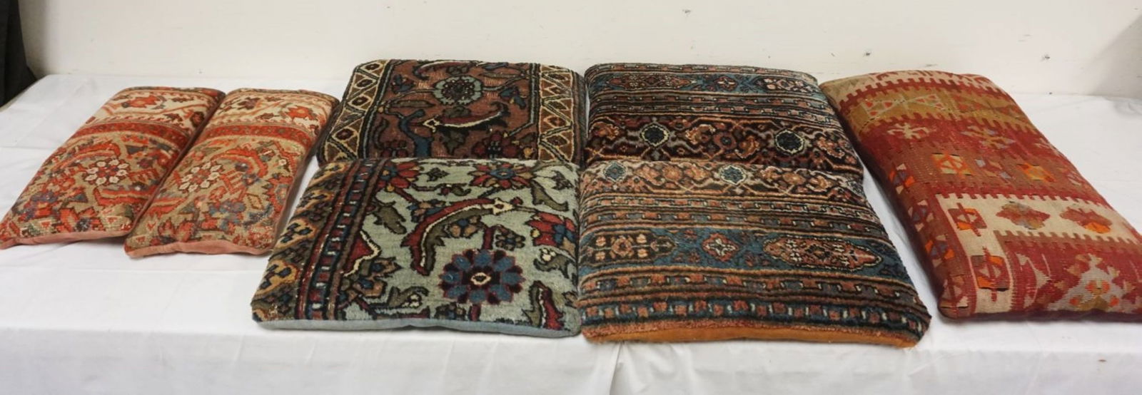 ANTIQUE PERSIAN CARPET FRAGMENT PILLOWS (1 of 3)