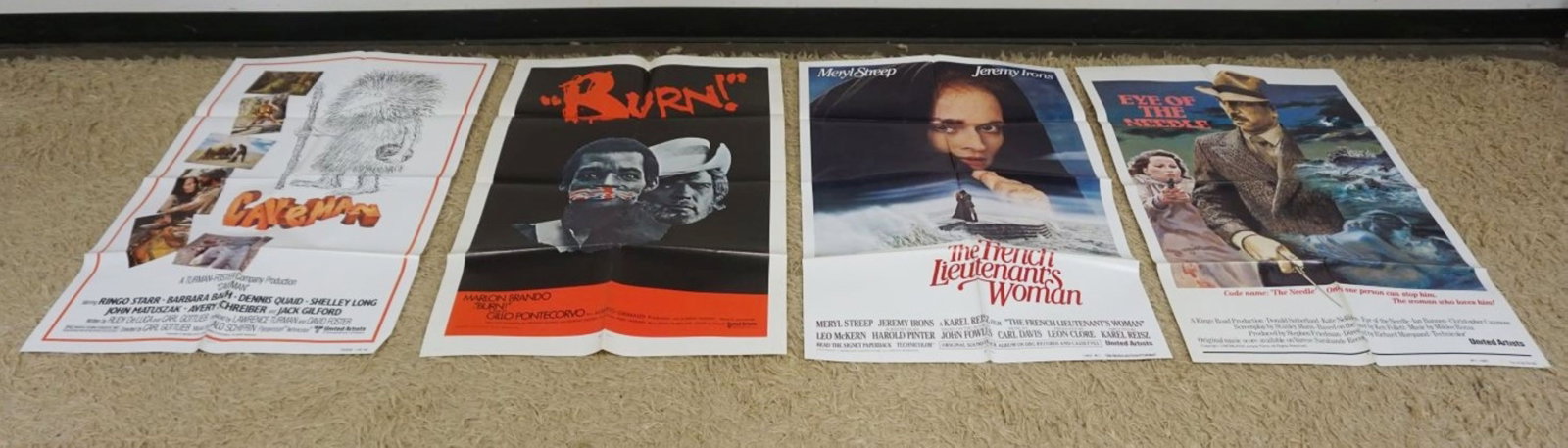 GROUP OF VINTAGE MOVIE POSTERS: GROUP OF VINTAGE MOVIE POSTERS