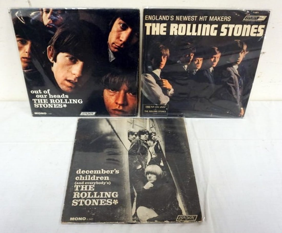 ROLLING STONES 3 ALBUMS (1 of 3)