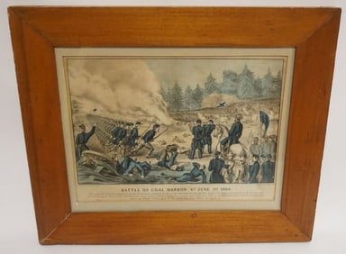 CURRIER & IVES CIVIL WAR ENGRAVING