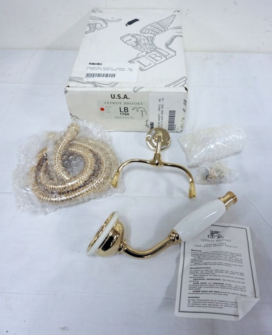 LEFROY BROOKS EDWARDIAN HAND SET: LEFROY BROOKS EDWARDIAN HAND SET