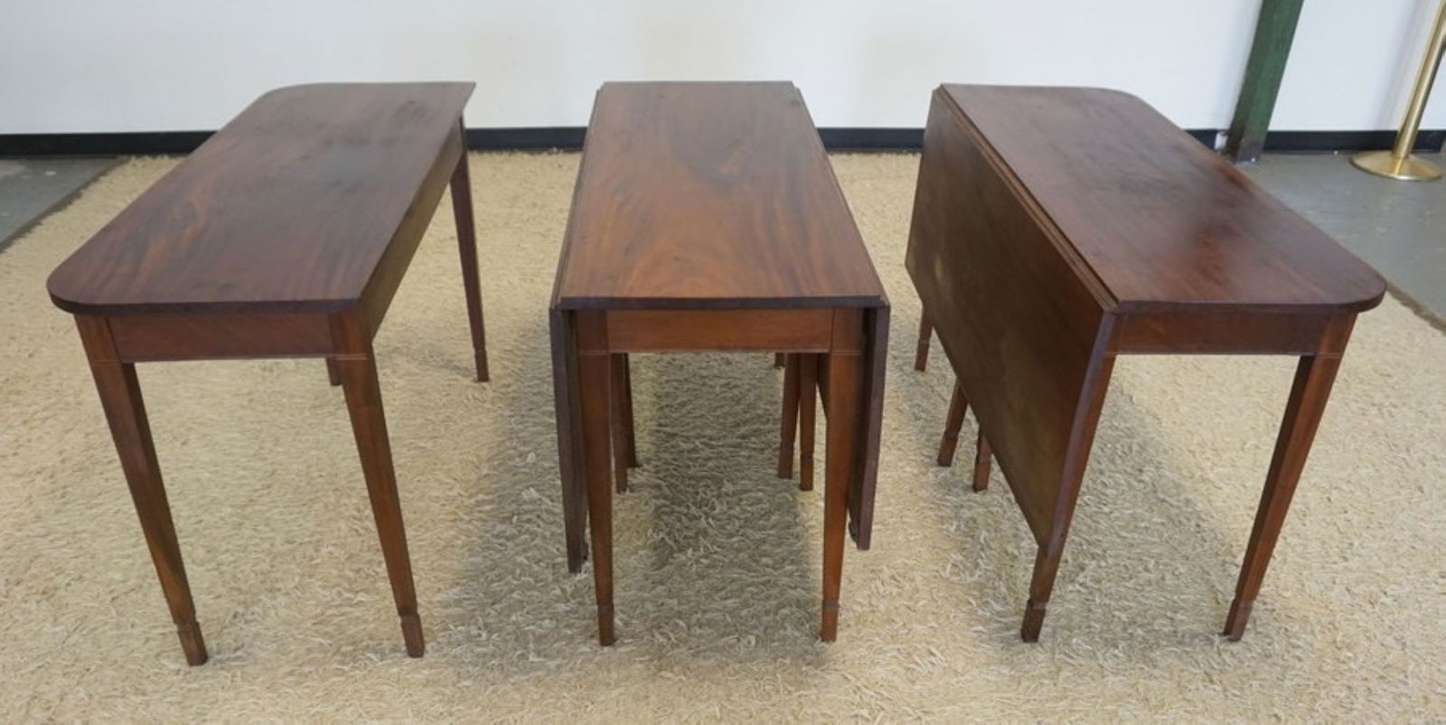 ANTIQUE MAHOGANY BANQUET TABLE (1 of 5)