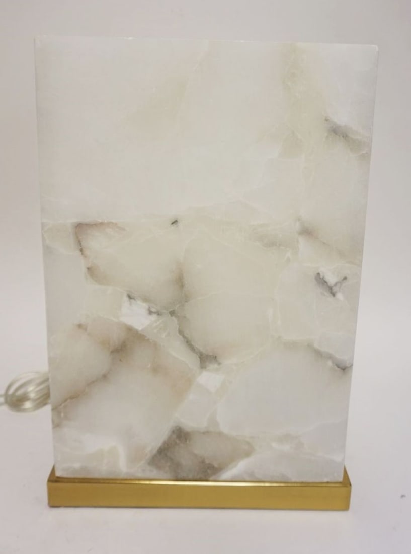 MODERN STYLE MARBLE INDIRECT LIGHT TABLE LAMP (1 of 2)