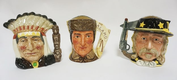 ROYAL DOULTON CHARACTER TOBY JUGS