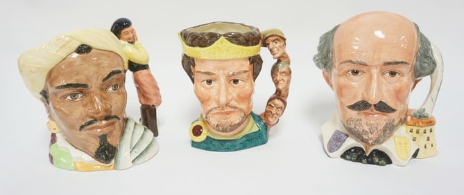 ROYAL DOULTON CHARACTER TOBY JUGS