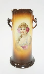 WARWICK PORCELAIN DOUBLE HANDLED VASE