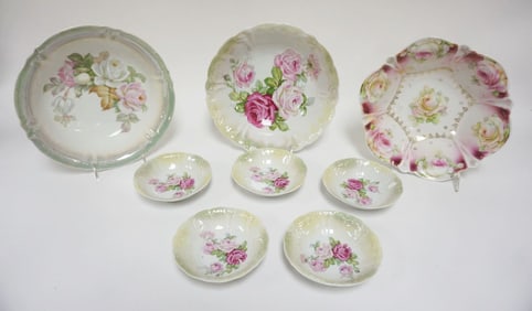 BERRY SET & 2 GERMAN BOWLS