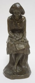 ROSSMANITH SIGNED BRONZE STATUE