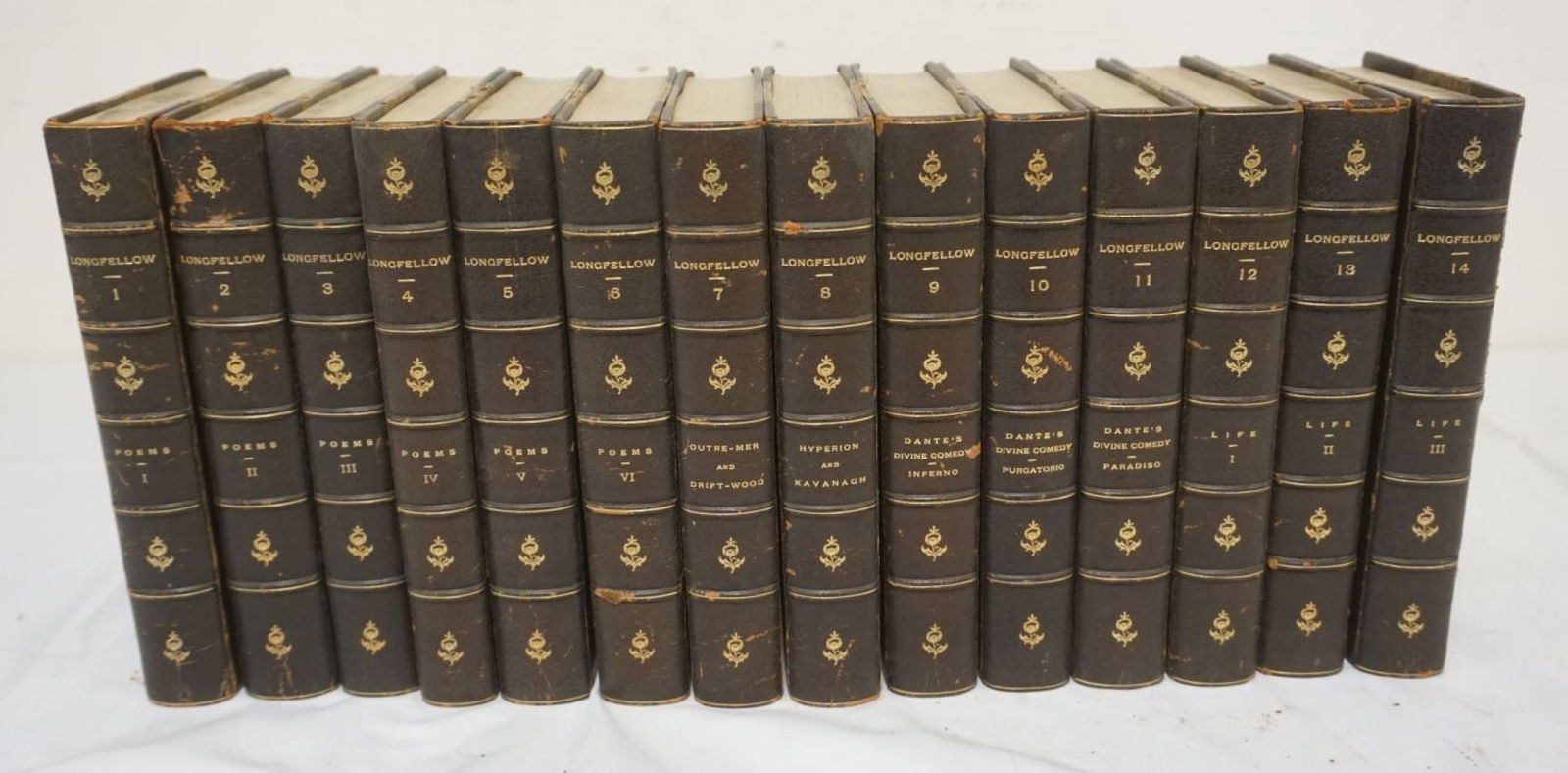 THE WORKS OF HENRY WADSWORTH LONGFELLOW (1 of 9)