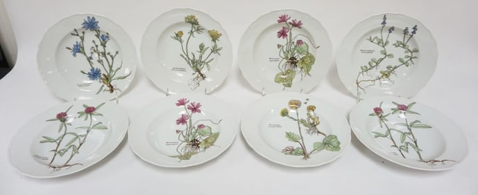 SET OF 8 TIRSCHENREUTH BAVARIAN BOWLS