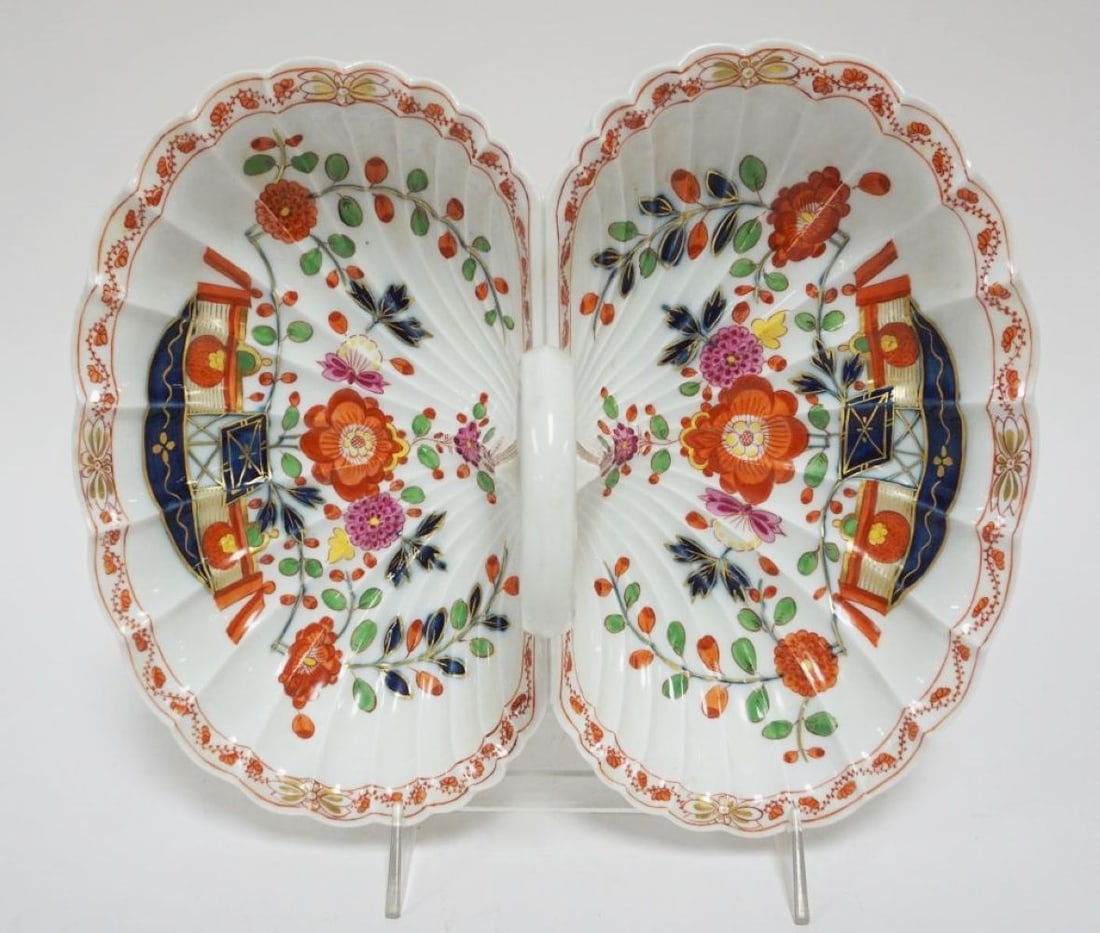 MEISSEN PORCELAIN DIVIDED SERVING DISH (1 of 3)