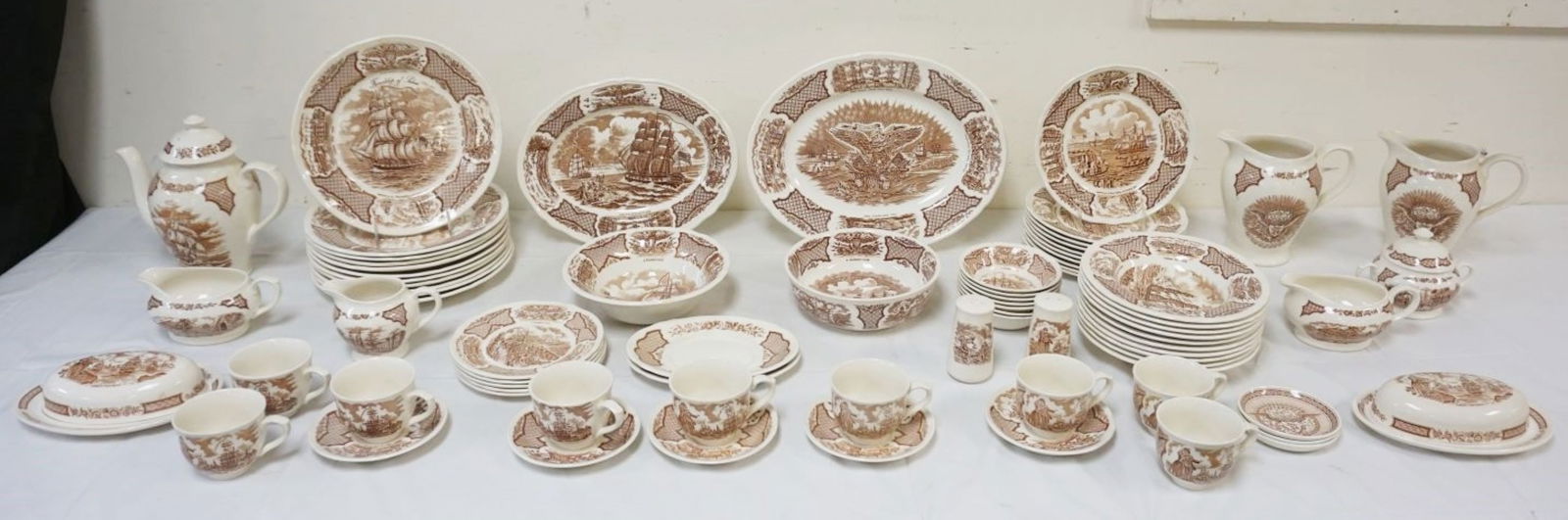 ALFRED MEAKIN STAFFORDSHIRE DINNERWARE SET (1 of 6)