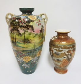 ASIAN POTTERY VASES