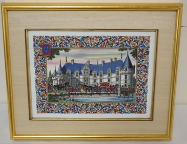 JEAN GRADASSI PORCELAIN PLAQUE