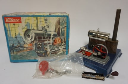 VINTAGE WILESCO STEAM ENGINE