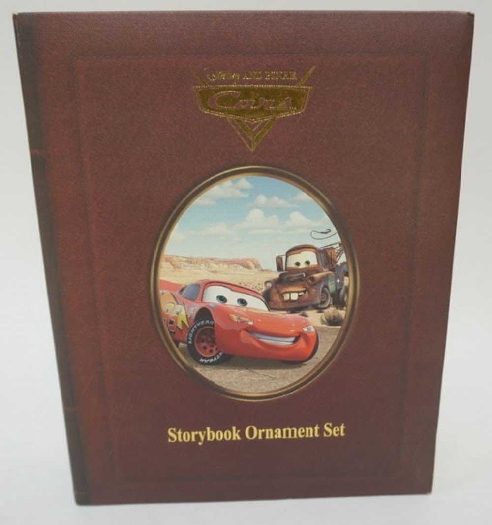DISNEY AND PIXAR *CARS* STORYBOOK ORNAMENT SET: DISNEY AND PIXAR *CARS* STORY BOOK ORNAMENT SET