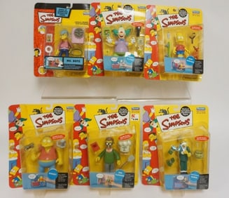 THE SIMPSONS PLAYMATES TOY FIGURES