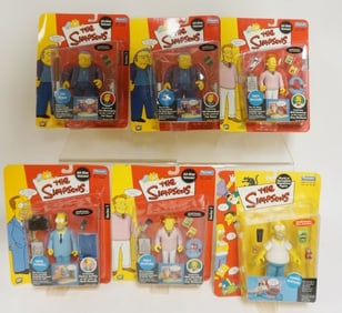 THE SIMPSONS PLAYMATES TOY FIGURES
