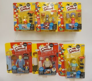 THE SIMPSONS PLAYMATES TOY FIGURES