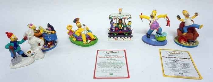 THE SIMPSONS HAMILTON COLLECTION