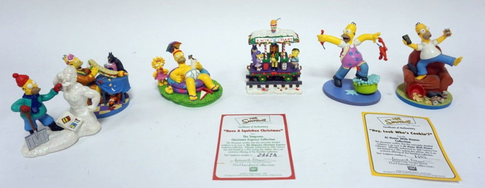 THE SIMPSONS HAMILTON COLLECTION: THE SIMPSONS HAMILTON COLLECTION, GROUP OF 6