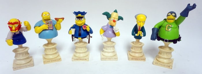 THE SIMPSONS SIDESHOW COLLECTIBLES