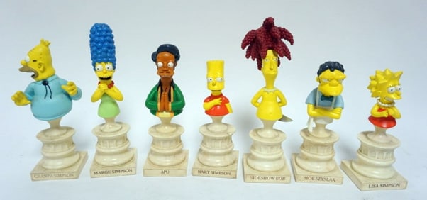 THE SIMPSONS SIDESHOW COLLECTIBLES