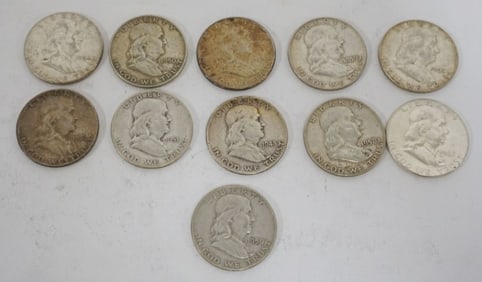 FRANKLIN HALF DOLLARS