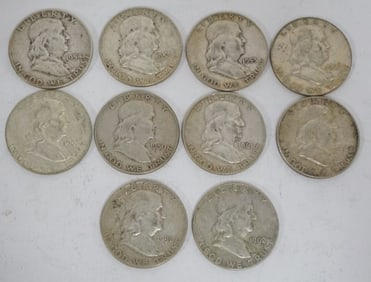 FRANKLIN HALF DOLLARS