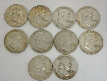 FRANKLIN HALF DOLLARS