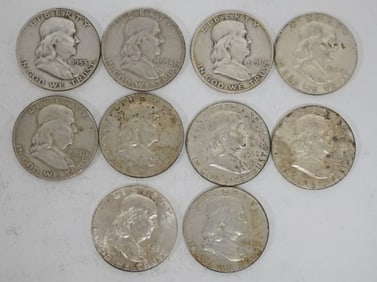 FRANKLIN HALF DOLLARS