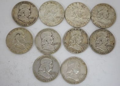 FRANKLIN HALF DOLLARS