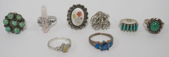 STERLING SILVER RINGS
