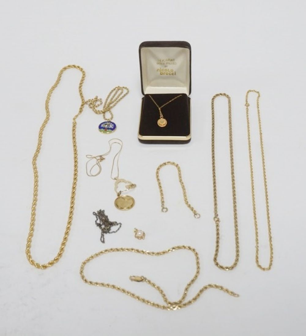 ASSORTED GOLD FILLED JEWELRY (1 of 3)