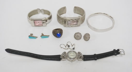 LADIES WATCHES AND STERLING