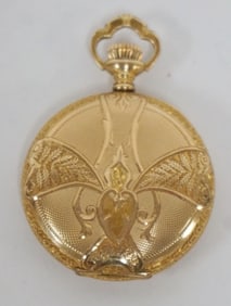 LADIES ELGIN 14K POCKET WATCH