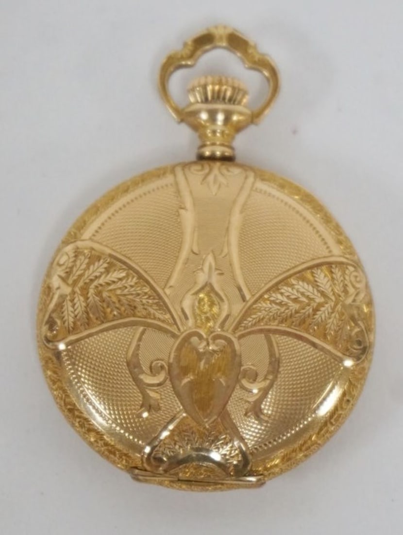 LADIES ELGIN 14K POCKET WATCH (1 of 5)