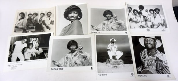 VINTAGE R & B AND JAZZ PRESS PHOTOS