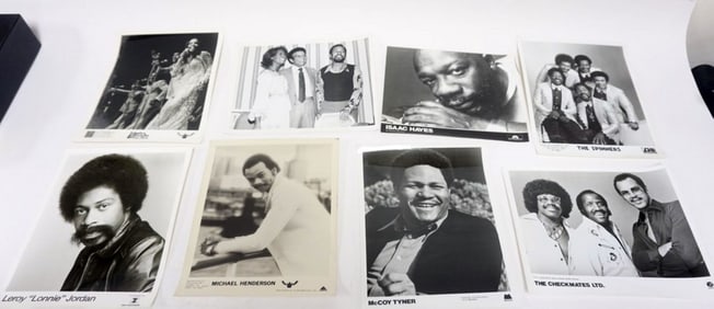 VINTAGE R & B AND JAZZ PRESS PHOTOS