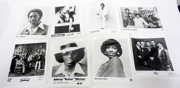 VINTAGE R & B AND JAZZ PRESS PHOTOS