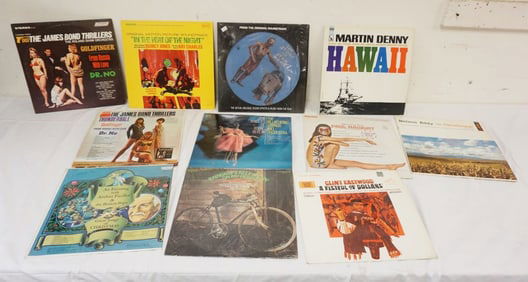 ASSORTED SOUND TRACK ALBUMS